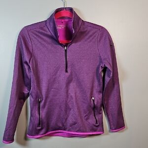 Nike Golf Purple Therma-Fit Pullover